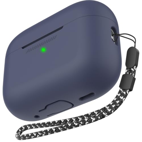 Capa Case Premium Protetora Compatível Com AirPods Pro 3 terceira geração (azul)