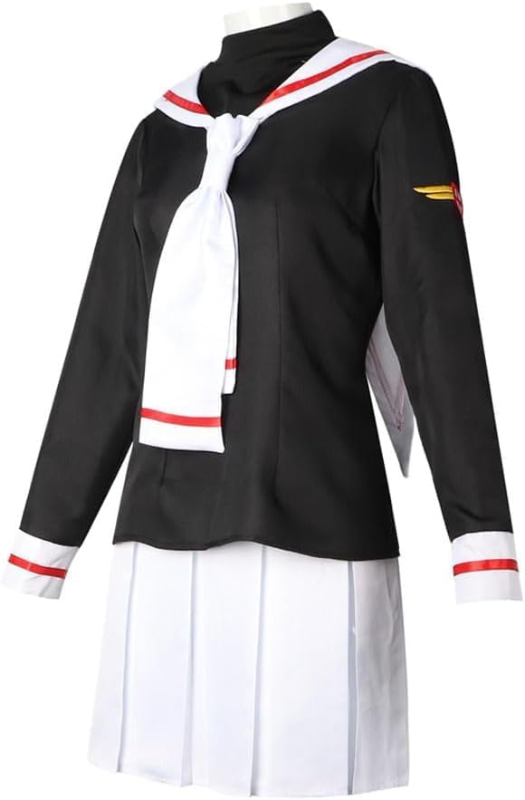 [FANSENG] カードキャプターさくら 木之本 桜 コスプレ 衣装 セーラー服 ハロウィン 文化祭 イベント 変装 コスチューム