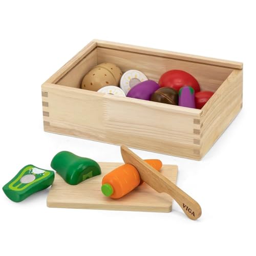 Kit de découpe pain Viga Toys jeu d'imitation découpage aliments