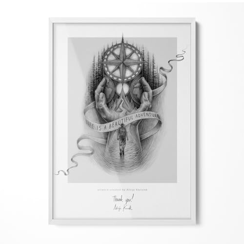 Generisch Weißer Foto Rahmen für die Wand - 70x100 cm Bilderrahmen - Fotorahmen Posterrahmen