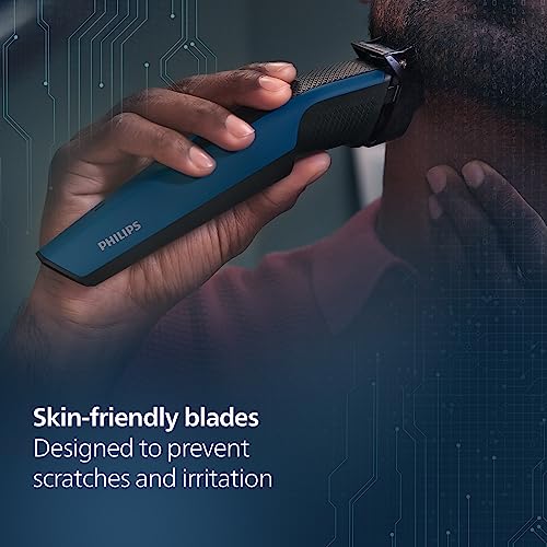 Philips Skin Friendly Beard Trimmer| 10 length settings| 15mins quick charge| Self Sharpening Blades | Cordless & Rechargeable| New Model - BT3303/30 - Image 5