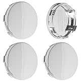 2.6Inch 65MM Wheel Center Caps for Ford Expedition Explorer Ranger F150 Rim Hub Caps FL34 1A096, Pack of 4 (Chrome, Outer 65MM, Inner 61MM, Easy DIY Installation)