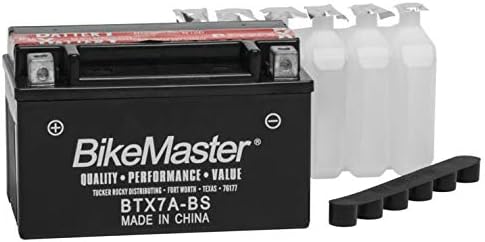 BikeMaster Maintenance Free Battery BTX7A-BS for KYMCO People 150 2009-2013