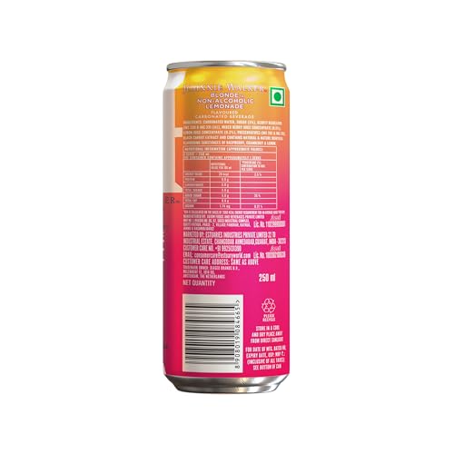 Image of Johnnie Walker Blonde Berry (Pack of 2 X 250 ML) - Refreshing Berry & Citrus Blend | Non-Alcoholic Premium Cocktail /Mocktail Mixer | Vibrant, Smooth & Perfect for Every Celebration