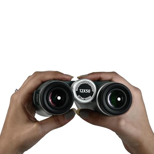 Image of Tejas 12x50 Professional Binoculars | Waterproof & Fogproof Roof Prism Binoculars with Nitrogen Filling | Wide Field of View | Bird Watching, Wildlife Safari & Outdoor Adventure