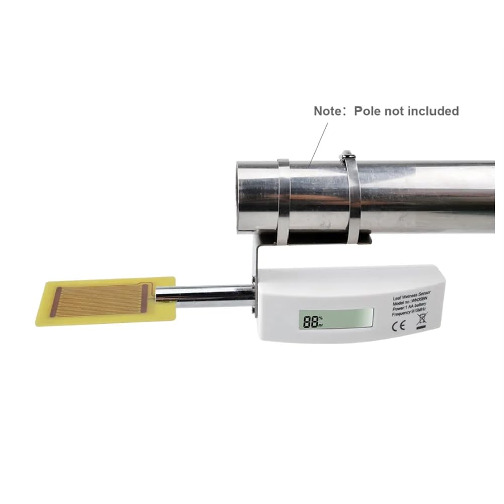 WN35 Sensore di Umidità Superficiale Fogliare Fogliame con Display LCD, Sensore di Umidità Fogliare, Sensore Fogliame Supportato Fino A 8 Canali
