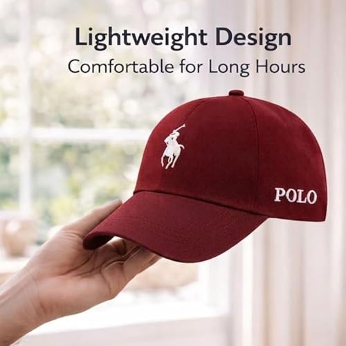 Image of Baseball Cap for Men Original Adjustable Unisex Cap, Mens Caps Stylish, All Sports Type Caps or Hats, Free Size, UV Protection, Sports Cap for Men's, Outdoor Casual Wear (Pack of 1)