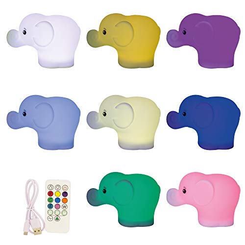 Ulysse Couleurs d'Enfance 8120 Nachtlicht, Silikon, Weiß