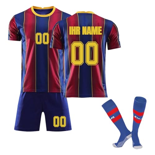 Generic Fußball Trikot Set Personalisiert für Kinder und Erwachsene - Mit...