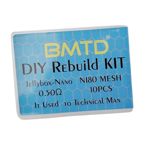 MERISHOPP Store Merishopp DIY Rebuild Kit NI80 Mesh Spiral 0.5ohm - Image 5