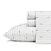 Eddie Bauer Downstream Cotton Percale Sheet Set, Twin, Blue