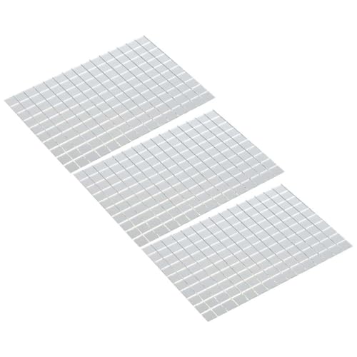 Hohopeti 3 fogli Specchi Decorativi Autoadesivi Mosaico da Parete per Camera da Letto Bagno e Soggiorno Adesivi Murali Moderni per Decorazioni Fai da Te su Superfici Lisce
