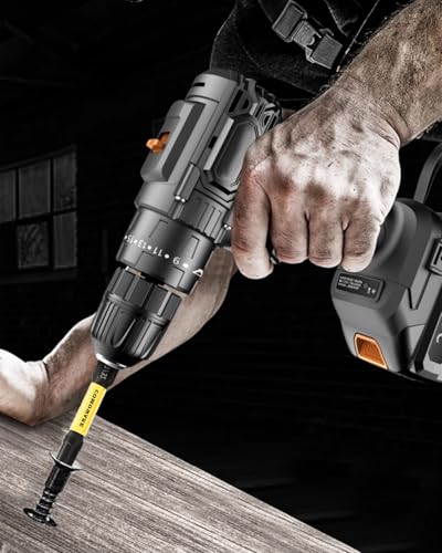 Image of COMOWARE Hex Key Drill Bit Set, Magnetic Tips, Quick Release, Pack of 20