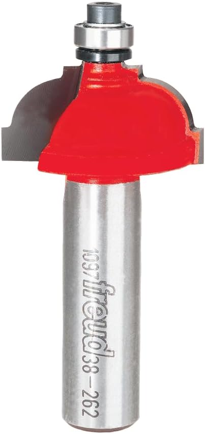 Freud 38-262: 5/16 Radius Classical Cove Bit with 1/2 Shank