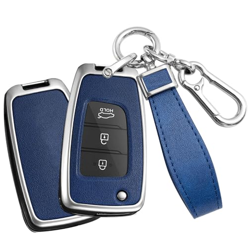 Coque de clé pliante pour Hyundai Tucson et Elantra à 3 boutons