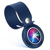Benazcap Cover Protettiva in Silicone Liquido, Compatibile con Airtags Finder, Cerca Animali Domestici Cerca Cellulare Airtags 2021 Custodia Protettiva Antigraffio per La Pelle - Blu