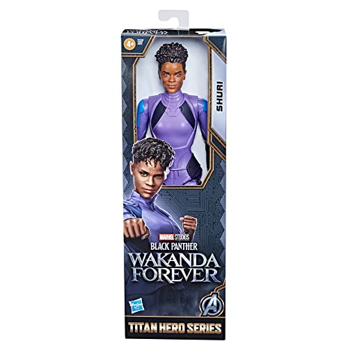 Marvel Studios - Black Panther: Wakanda Forever - Shuri Titan Hero Series - 30cm - Ages 4, Multi-coloured, 30,48 cm - Image 2