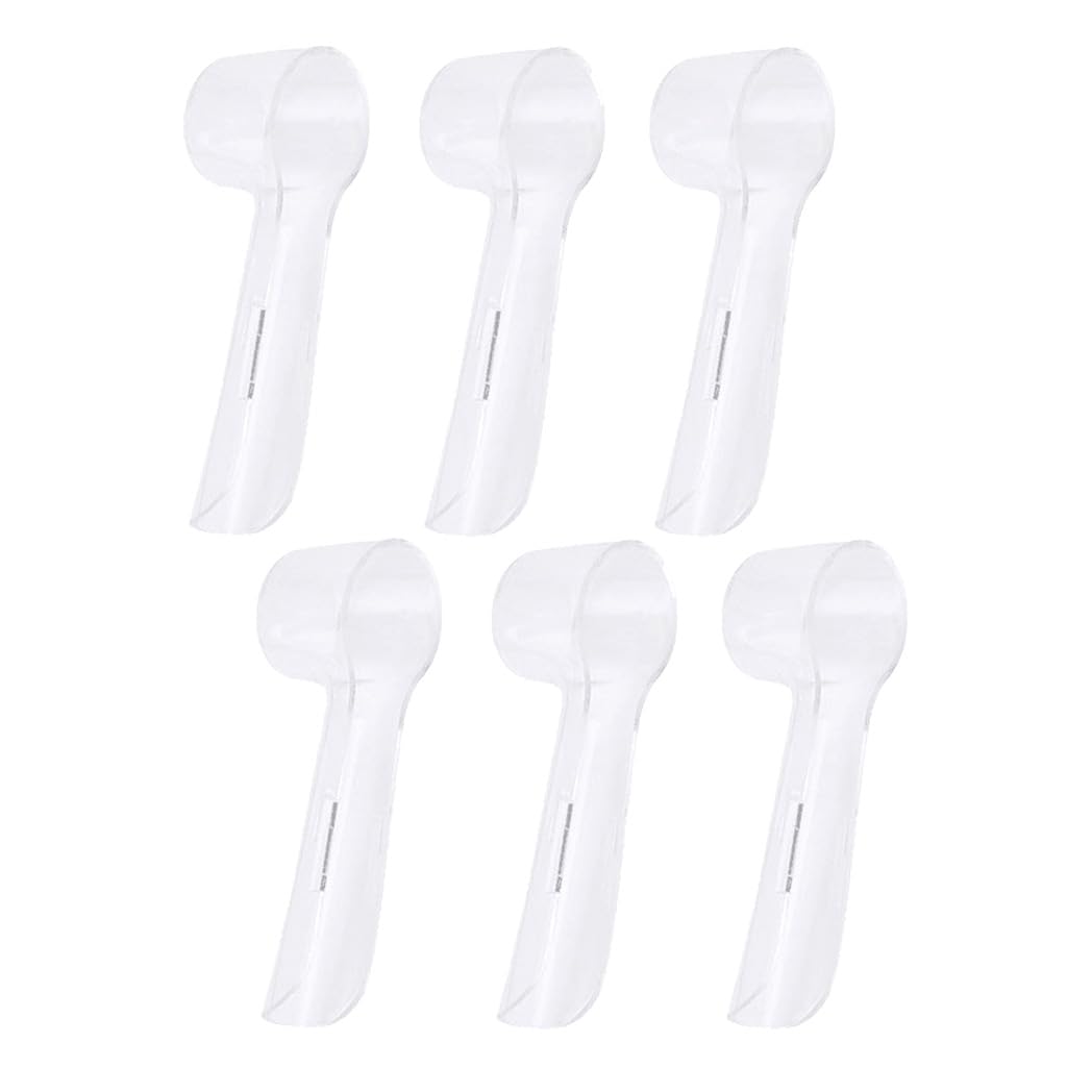 YYWEYUS 6 Packs Toothbrush Cover for Oral-b Electric Toothbrush,Electric Toothbrush Replacement Heads Cover for Travel and More Sanitary to Keep Germs