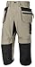 Produktbild Snickers Workwear 6103 LiteWork, 37.5 Piratenhose mit Holstertaschen, 1 Stück, 56, khaki, 61032004056
