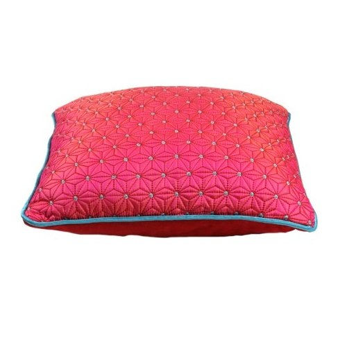 Mimex Pillow Cover Padded Star, RED