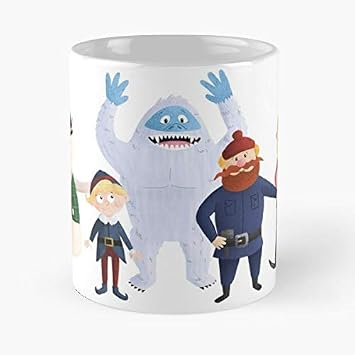 New Rudolph Yukon Cornelius Hermey - Morning Coffee Mug Ceramic Novelty Holiday 11 Oz 11 oz Mug