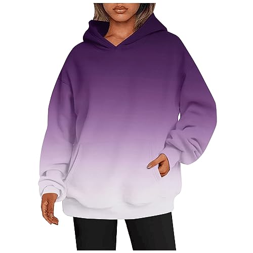 Saymany Kapuzenpullover Damen, Sweatshirt Damen Oversized Oversize Hoodie...