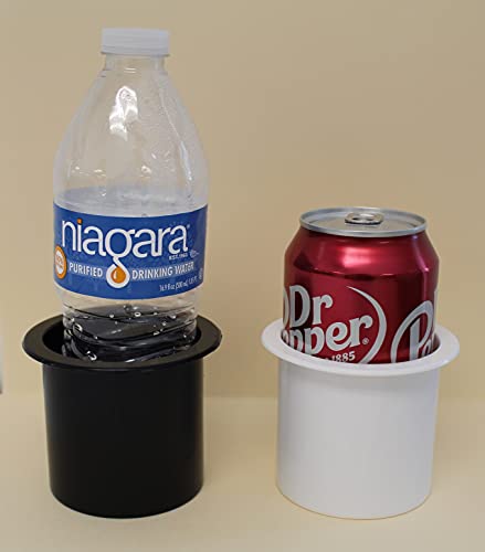 Image of Plastic 2 7 /8 Black Drop in Cup Holder Plastic Multipack Wholesale Bulk Listing Poker (4)