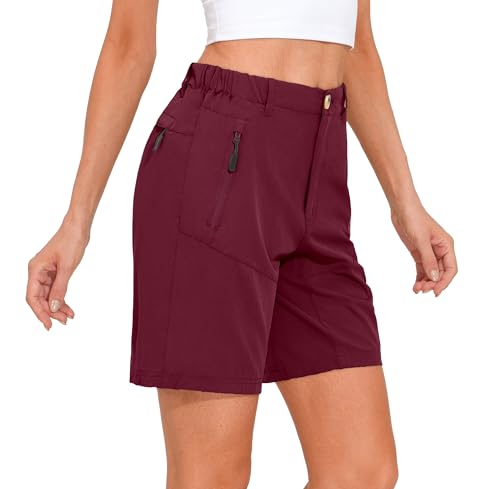 Image of Little Donkey Andy Women's Quick Dry Lightweight Stretch Shorts Outdoor Short Active Hiking Golf