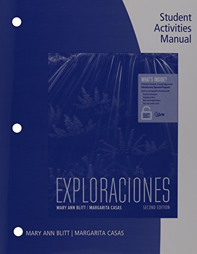 Exploraciones (with Student Activities Manual and iLrn(TM) Heinle Learning Center, 2 year (24 ...
