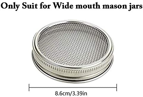 Miniatura 4 de Dispensador de licoraceite para verter licor, tapa de tarro de germinación, tapa agitadora para frotar en seco, cóctel, mezcla de especias, harina