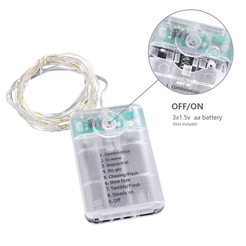 Lighted Floral Rustic Mason Jar Centerpiece Decorative Wood Tray With Remote Control Led Fairy Lights And 3 Painted Jars For Home, Living Room, Bedroom, Kitchen, Herb Plants Coffee Table Decoration #TOP6