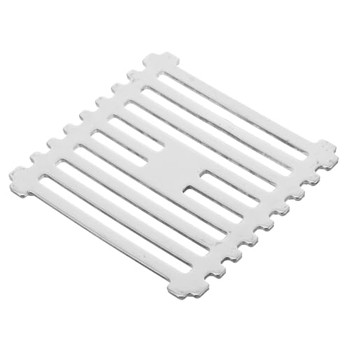 2 piezas cubiertas coladoras para fregadero de baño y cocina miniatura 6
