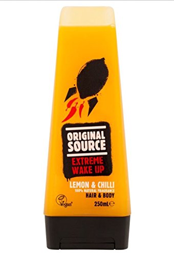 Fuente Original limón & Chilli extrema Wake Up Gel de ducha  Crueldad Gratis 250 ml