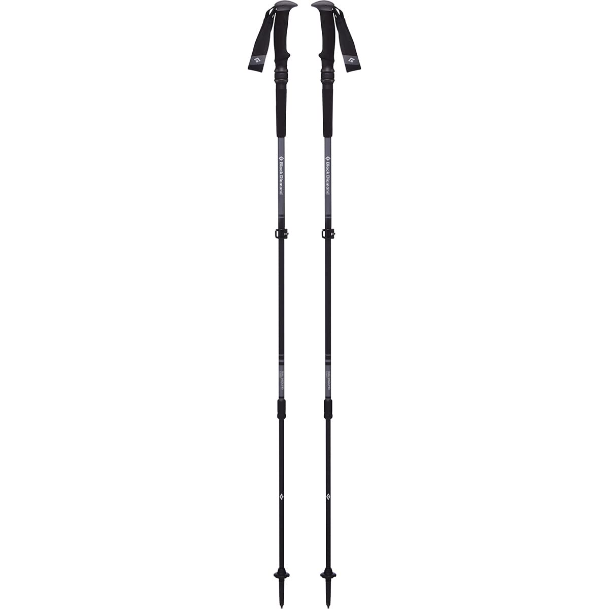 Black Diamond Trail Pro Shock Trek Walking Poles Granite 105-140 cm