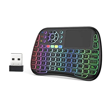 See full amazon price history chart for QAWACHH Air Mouse Keyboard Type C Rechargeable Mini Wireless Keyboard 2.4G Bluetooth with Multicolor led Lights QAWACHH Air Mouse Keyboard Type C Rechargeable Mini Wireless Keyboard 2.4G Bluetooth with Multicolor led Lights (B0C14WMH11) Amazon Price History, Amazon Price Tracker