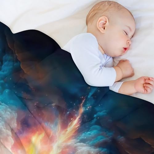 Couverture volcan douce et chaude pour protéger bébé des nuits fraîches - 5