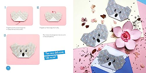 Origami Per Bambini. Tanti Progetti Spiegati Passo Passo. Con 50 Fogli Di Carta Per Origami Originali - 5