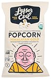 Lesser Evil Organic Himalayan Gold Popcorn, Gluten Free, Non GMO, 4.6 Ounces (Pack Of 3)