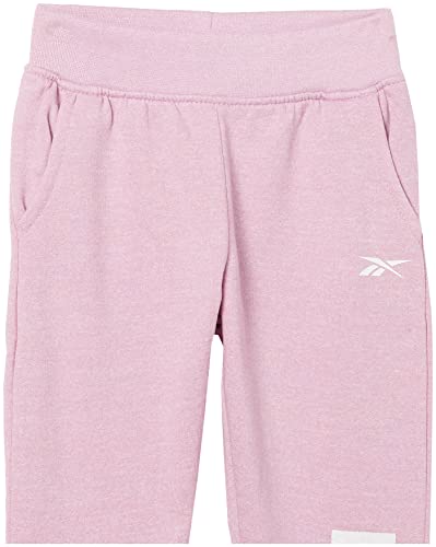 Reebok Girls' 2-Piece Activewear Tracksuit Clothing Set-Hoodie Jacket + Performance Joggers, Orchid Bouquet Grndl, 2T #TOP2