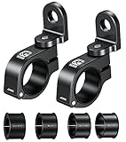 BRCOVAN Whip Light Mount for ATV UTV Motorcycle, 2PCS Whip Flag Mount, Aluminum Alloy Light Mount, Off-Road LED Light Bar Mounting Bracket for 0.875''/1'/1.125''/1.26'/1.375'' Handlebars, Roll Cages