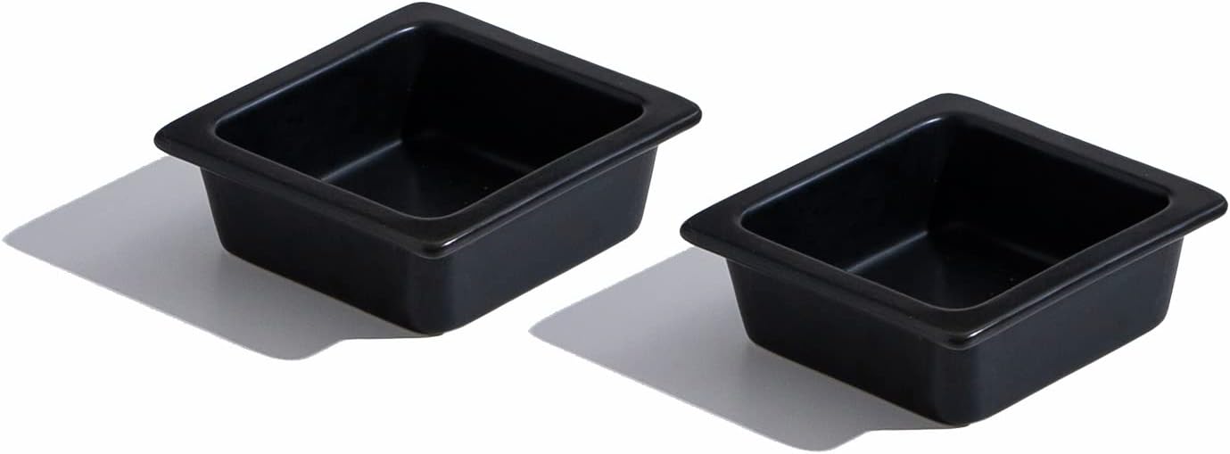 Cat Food Bowl,Square Bowl,Ceramic Bowl,Pet Feeding Bowls for Food and Water,Perfect for Cats and Dogs, 2*12 Ounces,Dishwasher…
