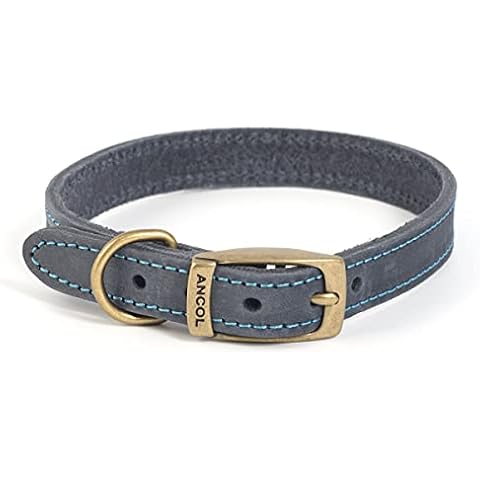 Ancol Timberwolf Bonded Thread Leather Collar Cover