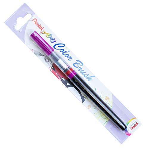 Image of Pentel Arts XGFL Colour Brush Pen-Purple, (XGFL-150X)