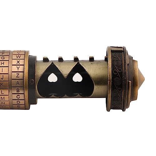 Cryptex, Secret Box Kod z Ukrytymi Przedziałami Kod Mini Kryptex Puzzle Puzzle Fajne Romantyczne Urodziny za Pudełko na Prezenty