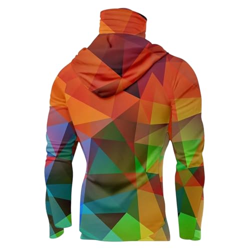 Vêtement de sport sweat a capuche homme pull ample imprime numerique