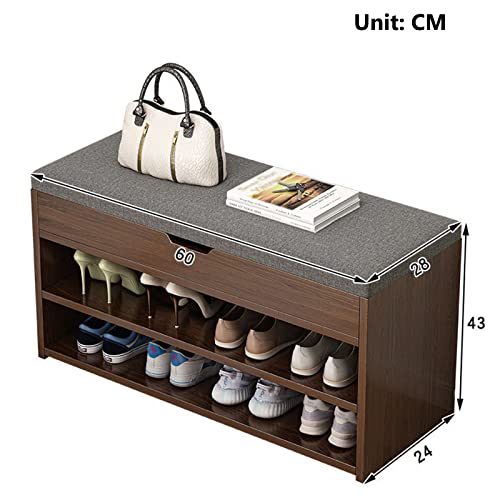 Meuble à chaussures à langer compact pour désencombrer une entrée étroite - 3