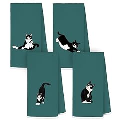 Tuxedo Cat Gifts Kitchen Dish Towels