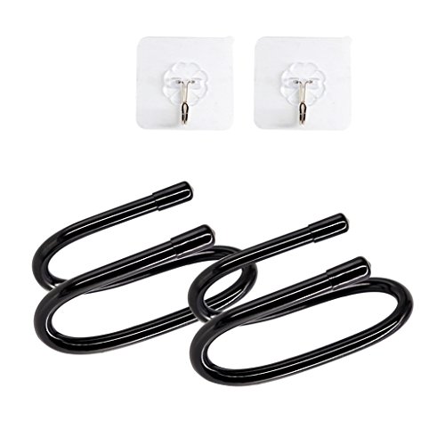 Preisvergleich Produktbild 2er-Set Kopfhörer Controller Kleiderbügel Halter Wandhalterung für Microsoft Xbox / PS4 / Switch Videospiel Zubehör