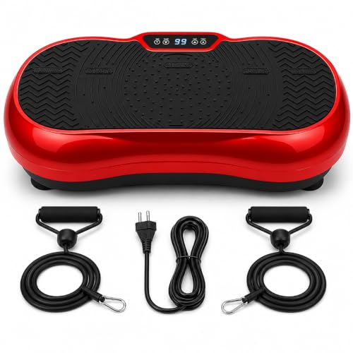 Image of Dr BWC Crazy Fit Vibration Plate Machine for Home |Vibration Plate for Women & Men |Sliming Weight Loss Machine | 99 Vibration Level | 5 pre Set Auto Programme | Muscle Toning, Flexibility