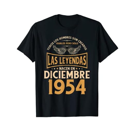 Cumpleaños Hombre Regalos Las Leyendas Diciembre 1954 Camiseta